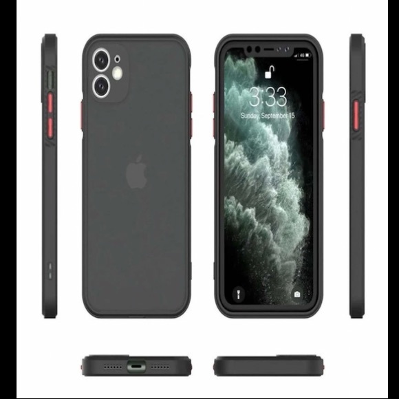 NEW!! Black iPhone Case 11/ 11Pro Max/ 12 Pro Max - Picture 2 of 3